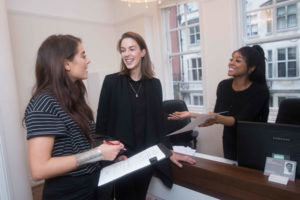 The London Lingual Orthodontic Clinic reception