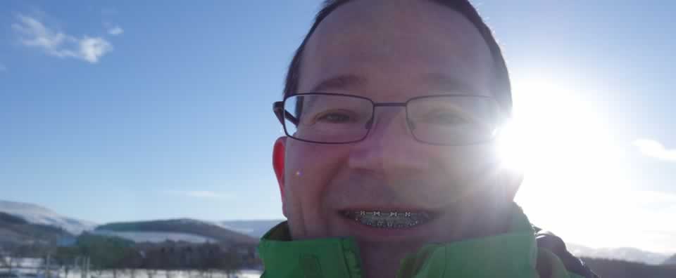 Neil, a patient at The London Lingual Orthodontic Clinic