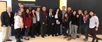Team at the Harvard School of Dental Medicine with Dr Asif Chatoo