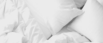 White pillows and bedding