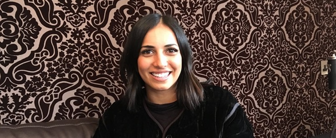 Iman Virji, a patient at The London Lingual Orthodontic Clinic