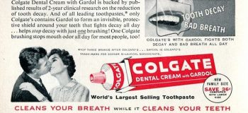 Colgate vintage poster