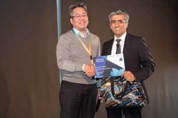 Asif at the Australasian Society of Lingual Orthodontics