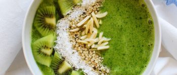 Image of a green smoothie bowl